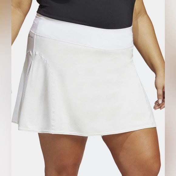 Women’s Adidas Tennis Match Skirt With Shorts Slim Fit 1X Plus Size - Picture 1 of 16